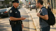 What triggers a police stop-and-question in Japan, and how to handle it calmly