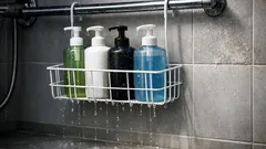 The $2 shower storage hack that stops slimy bottle buildup fast
