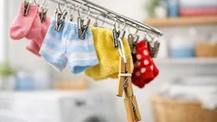 This 5-minute clothespin and zip tie hack adds extra space to your pinch hanger