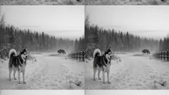 Husky vs wolf: how to tell the difference fast (even in the snow)