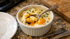 Shirred eggs recipe: the easiest baked eggs for a cozy breakfast