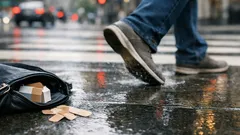 The Band-Aid shoe hack that can help you avoid slipping on wet sidewalks