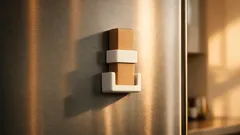 This $2 magnetic umbrella holder is my favorite clutter fix for kitchens and laundry rooms