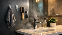 5 hook styles that instantly clear your bathroom counter and kitchen vanity