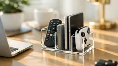 This $1 clear acrylic desk stand is the tiny organizer you’ll use everywhere