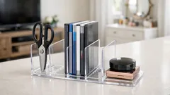 This $1 clear divider stand fixes drawer clutter in minutes