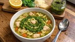 The one-ingredient upgrade that makes store-bought chicken noodle soup taste homemade