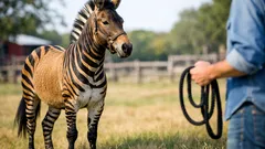 What is a zorse? The zebra-horse hybrid explained