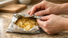 5 easy ways to reseal snack bags without clips and keep food fresh longer